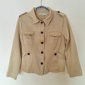 Josephine & Co. Safari Style Button-Up Women's Jacket. LIKE NEW